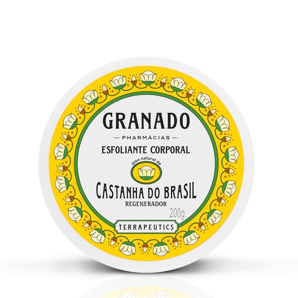 Granado - Linha Terrapeutics - Esfoliante Corporal Castanha do Brasil 200 G - (Terrapeutics (Brazilian Nut) Collection - Body Exfoliant Net 7 Oz)