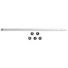 Miter Bar Slider Table Saw Gauge Rod Aluminum 650mm Universal