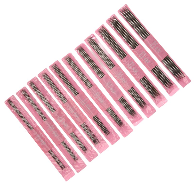 11 Sizes 44pcs Double Pointed Knitting Needles Set 2mm to