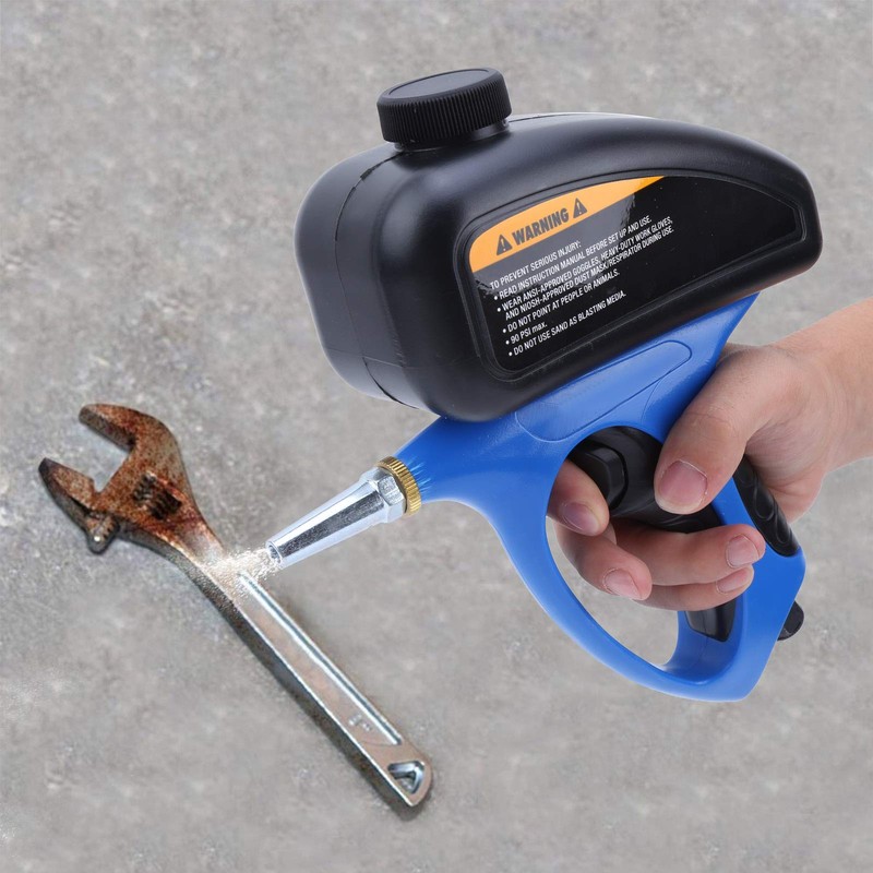 Ejoyous Air Sand Gun, Portable Handheld Sandblaster, Removal 90PSI Pneumatic
