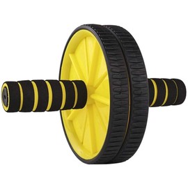 Wheel Roller Abdominal Wheel Kit Fitness Core Roller Wheels Machine with Knee Pad and Soft Handles Ab Roller Wheel for Men Women Home Gym (Color : A)