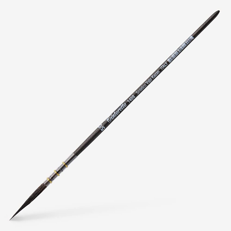 Tintoretto : Feltracco Synthetic Brush: Series 1408: Liner: Size 5/0