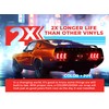 ColorFusion PPF by VViViD, Gloss Flame Orange Dry Apply PPF