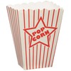 Beistle Paper Popcorn Boxes