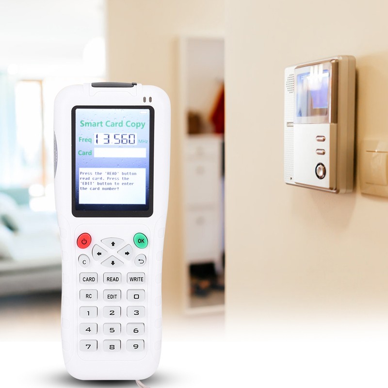 Multi frequency Handheld RFID IC Copier Reader Writer Duplicator for