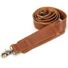 Polare Full Grain Leather Adjustable Replacement Shoulder Strap with Metal