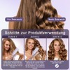 Lockenstab Große Wellen, 32mm für französische Eierrollen, Welleneisen Lockenstab stäben