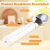 Heated Ice Cream Scoop Rechargeable, Waterproof Electric Ice Cream Scoop