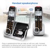 AT&T BL102-2 DECT 6.0 2-Handset Cordless Phone for Home with