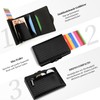 AISIR Slim Wallet with Coin Compartment & RFID Protection -
