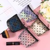 Mini Toiletry Bag with Zip, 4 Pieces Mesh Cosmetic Bag