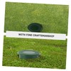 BESPORTBLE 3Pcs Golf Putting Hole Cup Cover Durable Plastic Golfs