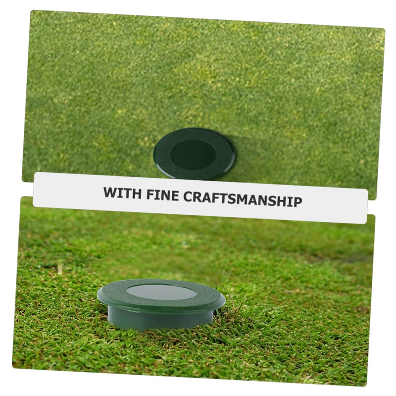 BESPORTBLE 3Pcs Golf Putting Hole Cup Cover Durable Plastic Golfs