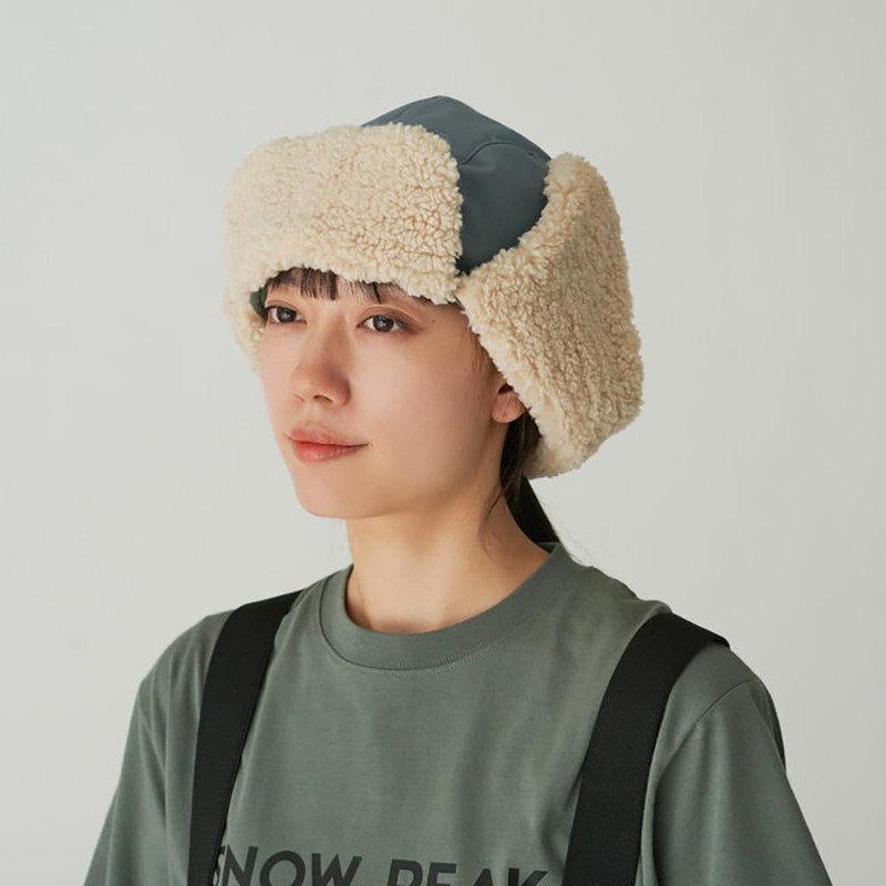 Snow Peak Thermal Hat, Flight Cap, FOLIAGE