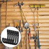 Cerioll Wall Hooks Garage Rubberised Hooks, Pack of 6 Wall