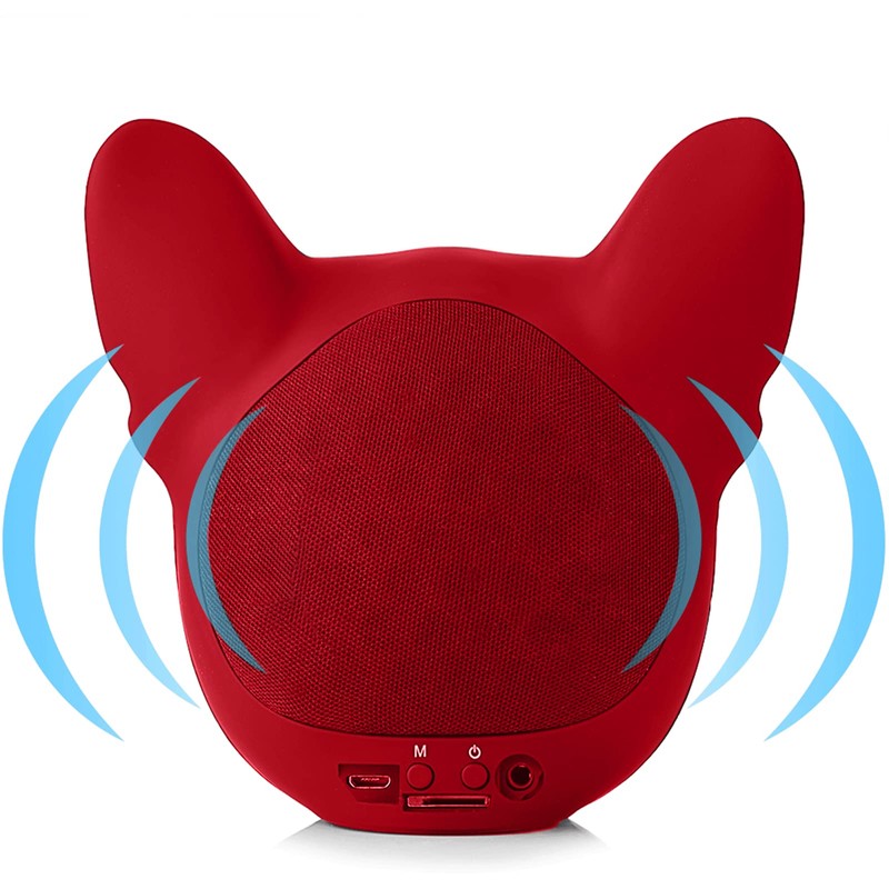 mumisuto Creative Dog Shaped Speaker, Bluetooth Speaker 4.1 Bluetooth Chip