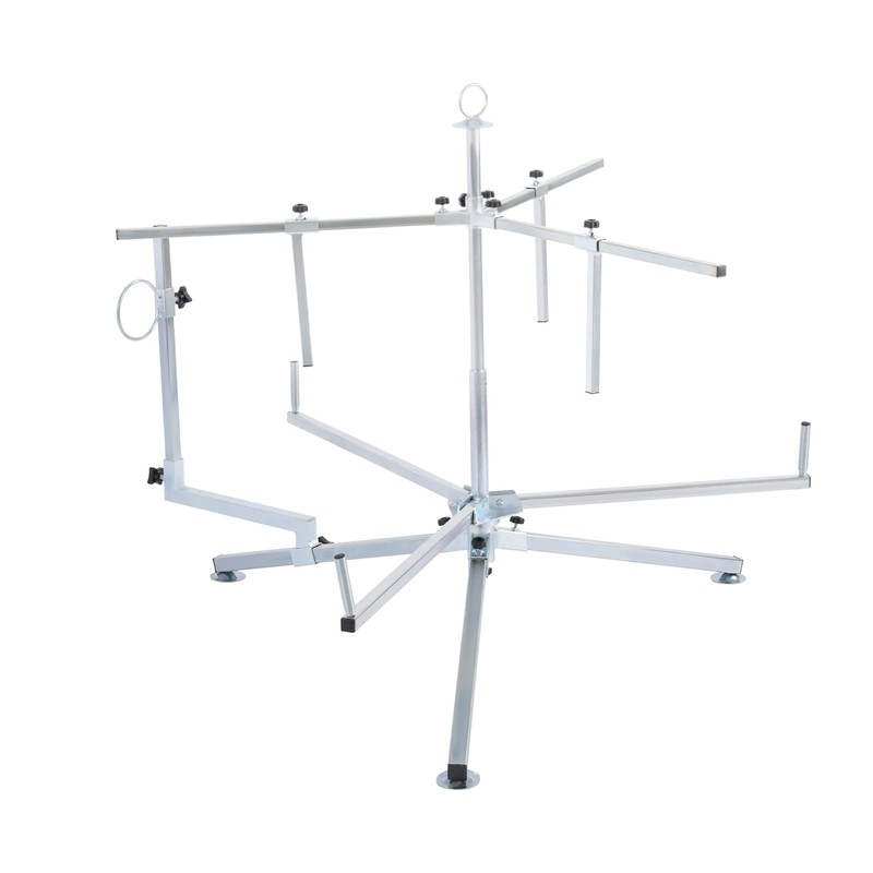 Pipe Reel Dispenser, Underfloor Heating Galvanized Pipe Drainer Galvanized Pipe