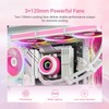 ID-COOLING FX360 INF Pink Edition 360mm Liquid CPU Cooler, AIO