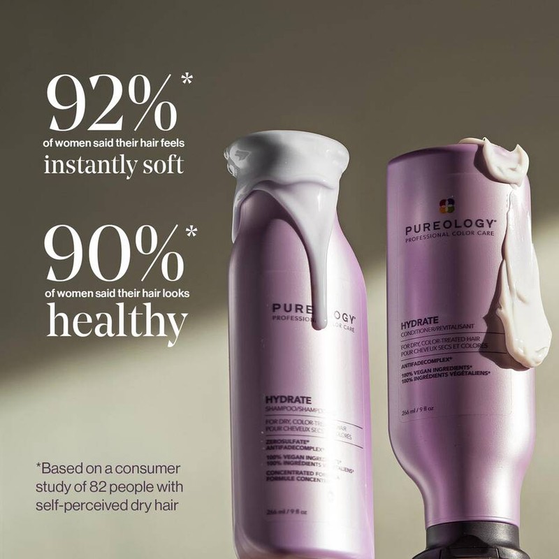Pureology Hydrate Shampoo and Conditioner 266ml Bundle