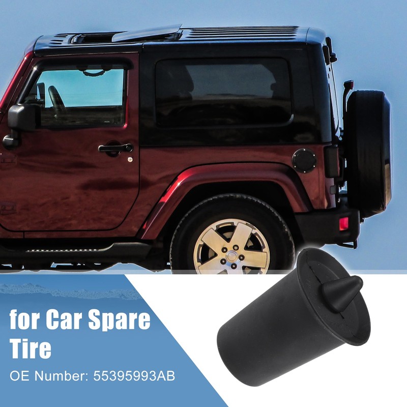 X AUTOHAUX Spare Tire Bumper Stop for Jeep Wrangler JK
