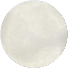 WHITE Calf Natural REPLACEMENT RAW Skin HAED For Shamanic Drum Hand Doumbek Djembes Tambourines Banjo Snare Soak and Install SIZE 10" Inch ROUND CUT "" NO DRUM INCLUDED ""