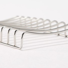 無印良品 ステンレスソープディッシュ シルバー 幅11×奥行8×高さ1.5cm 15820795