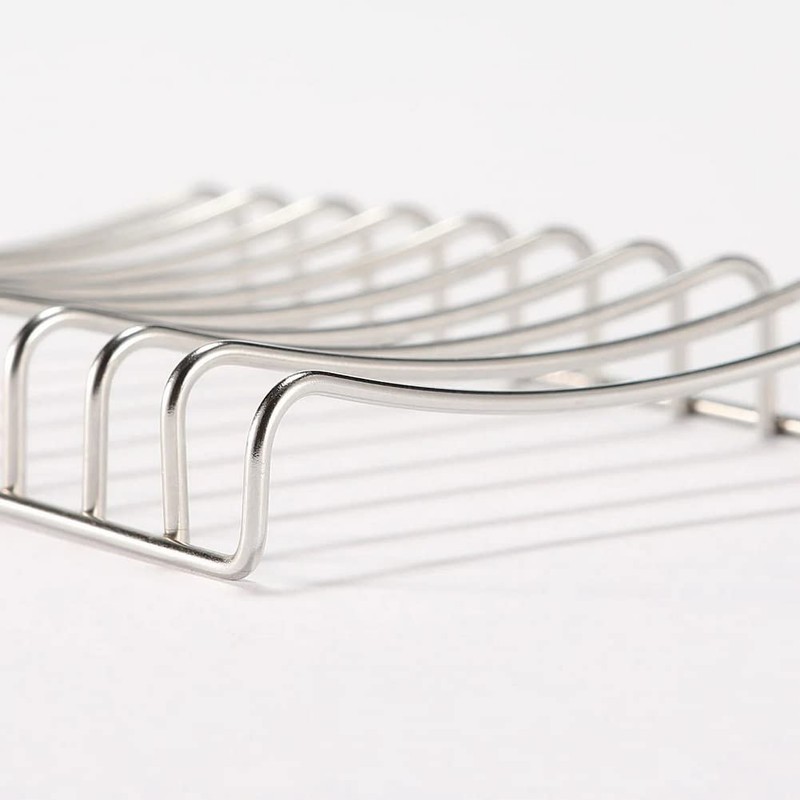 無印良品 ステンレスソープディッシュ シルバー 幅11×奥行8×高さ1.5cm 15820795