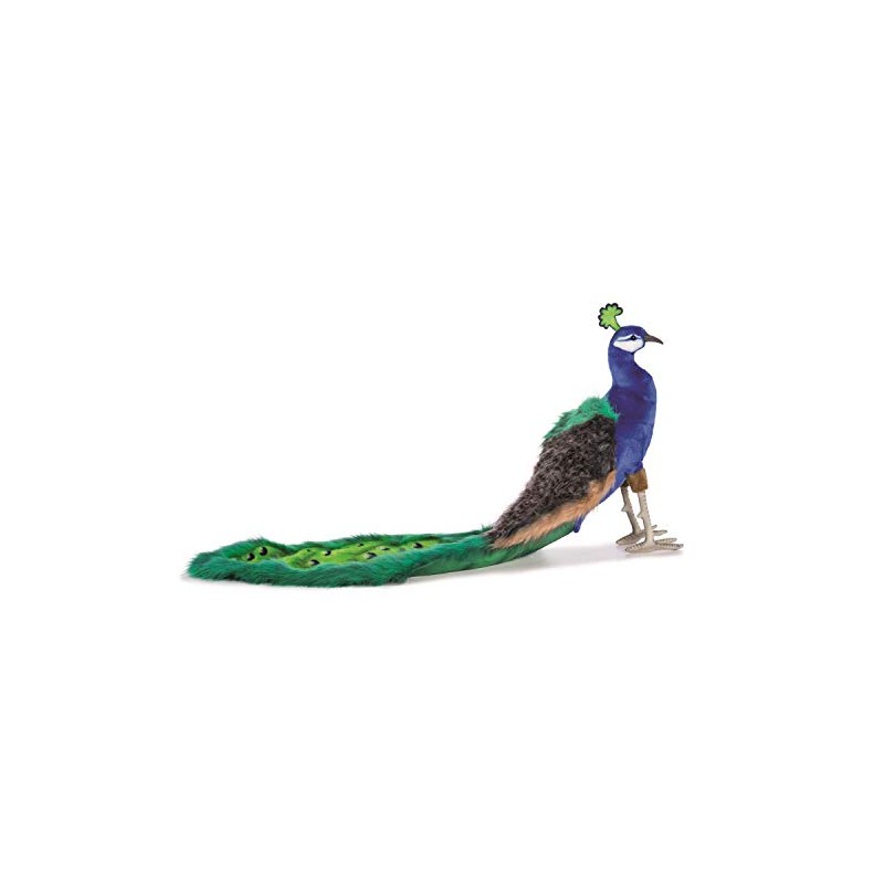 HANSA Peacock Plush 33cmH/100cmL