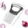 Onion Slicer, Mumulo Stainless Steel Onion Cutter for Slicing and