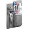 LIGHTSMAX Silicone Waterproof Toothbrush Holder/razor Holder For Small Toiletry Items