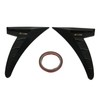 Pair of Side Air Vent Trim Sport Style TPU High