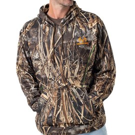 Realtree Men's Camo Midweight Hunting Performance and Sherpa Hoodies Pullover (US, Alpha, 3X-Large, Regular, Regular, Max-7)