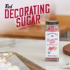 Watkins Red Decorating Sugar (No Artificial Dyes), Non-GMO, Kosher, 4.7