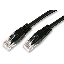 Pro Signal PSG03120 Cat5e RJ45 Ethernet Patch Lead, 0.5m Black