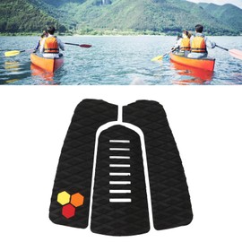 Drfeify Almohadilla de Tracción para Tabla de Surf, Accesorio de Agarre de Cubierta de Tabla de Surf Recortable Antideslizante EVA para Tabla de Remo de Yate Longboard (1)