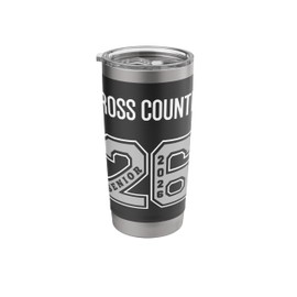 CROSS COUNTRY SENIOR 2026 (ON BACK) SENIOR 26 XC TEAM SWAG Stainless Steel Insulated Tumbler