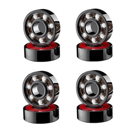 Daowwui 8Pcs Ceramic Bearings High Speed Wear for Skate Skateboard Wheel Roller Skate Bearings Easy Install