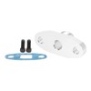 AN10 Turbo Oil Return Drain Flange 45 Degree Replacement for