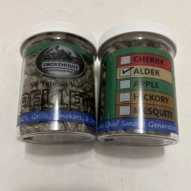 Smokehouse 2-Smokehouse BBQ, Grill, Smoker, Pellets  Alder  All Natural Wood Pellets