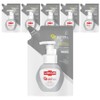 Rapsyn Sensitive Foaming Hand Wash Refill Powderly Herb Fragrance, 200ml, 6 pcs / 랩신 센서티브 포밍 핸드워시 리필 파우더리 허브향, 200ml, 6개