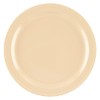 GET DP-509-T Melamine Round Dinner Plates, 9", Tan (Set of