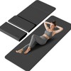 PAIDU Foldable Yoga Mat - 10mm Extra Thick, 75"26" Non-Slip