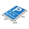 FLAGLY Premium Sign Parking Only for Employees 30 x 20