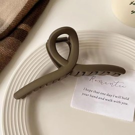 4 pcsLarge Hair Claw Clips retro hair clip Matte Large Size Hair Styling Accessories