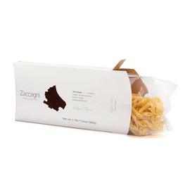 Zaccagni Organic Penne Rigate Pasta (1.1lb/500g), Imported from Abruzzo - Italy, Bronze Die Cut, Made from 100% Organic Durum Wheat Semolina