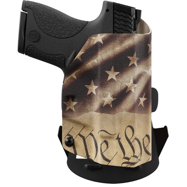 We The People Holsters - Constitution - Right Hand - OWB Holster Compatible with Smith & Wesson SD9/SD40 VE