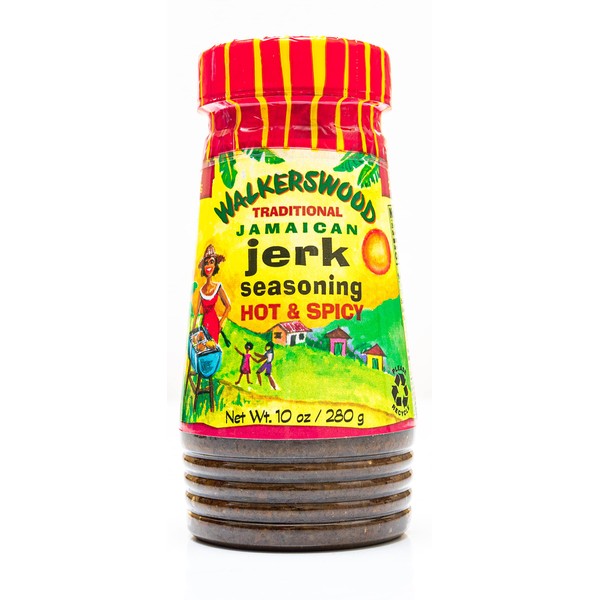Walkerswood Traditional Jamaican Jerk Seasoning - Hot & Spicy 280 g