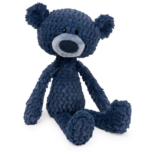 GUND Toothpick Ripple, Teddy Bear Stuffed Animal for Ages 1 and Up, Navy Blue, 15”