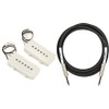 Fender Pure Vintage '65 Jazzmaster Pickups Bundle with Instrument Cable