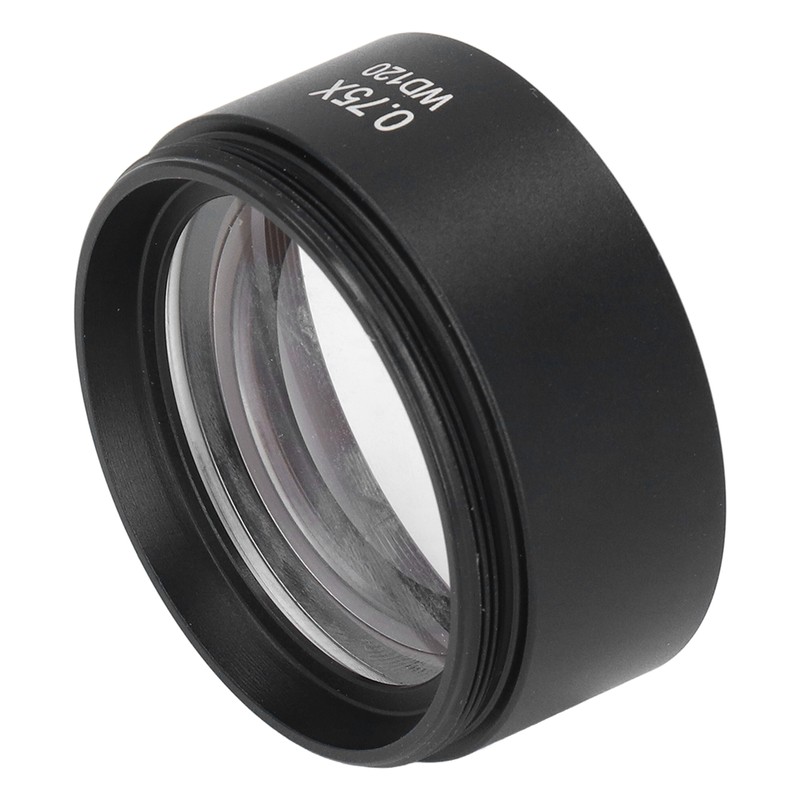 Microscope Lens 0.75X 120mm Barlow Eyepiece M48 Interface Accessory for